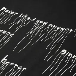 Kook N Keech Typography Printed Boxy Crop T-shirt image 2