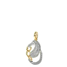 VALANOVA Women 925 Sterling Silver & Diamond Pendant 0.09cts-picture-18