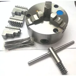 Assorts Self Centering Chuck Cast Iron Body and Tool Steel M8x3 Thread 125 mm 3 Jaws image 4