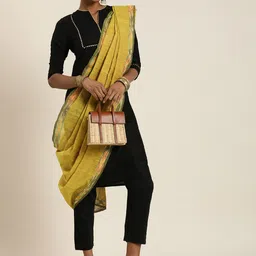 Taavi Women Solid Dupatta image 2