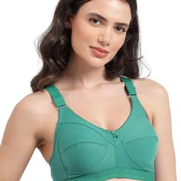 BELLA BEAUTY Full Coverage Non Padded Non-Wired Cotton Minimizer Bra image 3