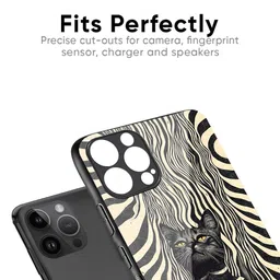 QRIOH Abstract Printed iPhone 12 Pro Back Case Mobile Accessories image 4