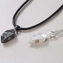 J.S ENTERPRISES Heart Shaped Pendants with Chains-picture-34