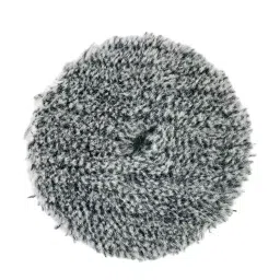 Autozcrave Dual Action Long-Nap Wool Pad 75 mm (3 inch) Disc & 22 mm Thickenss Black for Rotary Polisher, DSWP4-picture-34