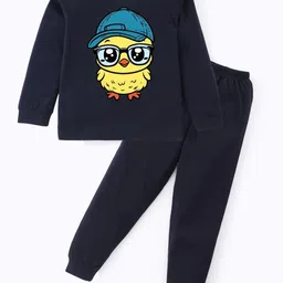 BLUSHES Kids Printed Pure Cotton Night Suit-picture-15