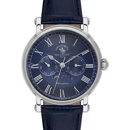 SANTA BARBARA POLO & RACQUET CLUB Men Dial & Leather Straps Analogue Watch SB.4.10033-3-picture-34