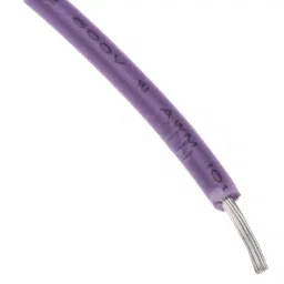 RS PRO 1805912 0.5 mm² Multi Core Hook Up Wire Purple (100 m) image 2