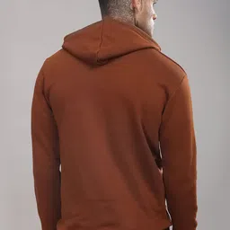 ADRO Men Printed Hooded Sweatshirt image 4