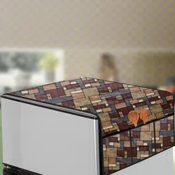 The Furnishing Tree Brown PVC Air Conditioner Cover-picture-33