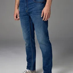 NEXT Men Slim Fit Mid-Rise Light Fade Stretchable Jeans-picture-18