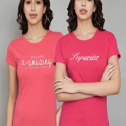 Trend Level Women 2 Applique T-shirt-picture-37