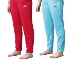 trendy world Pack of 2 Women Cotton Relax Fit Pyjama-picture-38