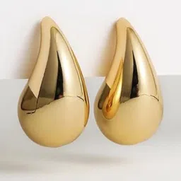 Tipsy closet Teardrop Shaped Drop Earrings-picture-19