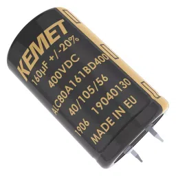 Kemet Snap In / Screw Terminal Aluminium Electrolytic Capacitor 1200Uf, 200V, Alu Elec, Qc/Snap-In, ALC80A122DD200-picture-12
