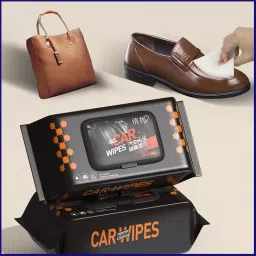 DeoDap Multi-Surface Scratch Remover Car Wipes, 15349 (Pack of 80 Pcs) image 2