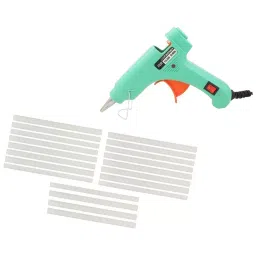 Fadman 20 W Hot Melt Mini Glue Gun with 20 Stick Turquoise 7 mm Stick Dia., SH_0063-TURQUOISEMINI20WT-20ST-picture-36