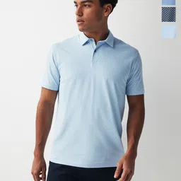 NEXT Pack of 3 Polo Collar T-Shirts image 1