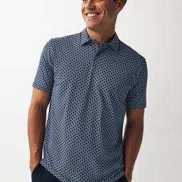 NEXT Pack of 3 Polo Collar T-Shirts image 3