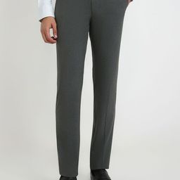 Park Avenue Men Solid Slim Fit Mid-Rise Formal Trousers-picture-38