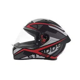Studds N2 Matt Black Large (580 mm) Full Face Helmet, Thunder D4 Decor image 5