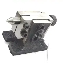 Assorts Tilting Rotary Table 80 mm (3 Inch) with 65 mm 3 Jaws Self Centering Chuck, Suitable Back Plate & T Nuts Bolts & Tailstock image 4