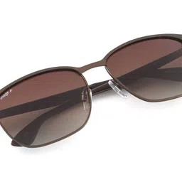 Image Men Square Sunglasses with Polarised and UV Protected Lens IMS782C3PSG image 3