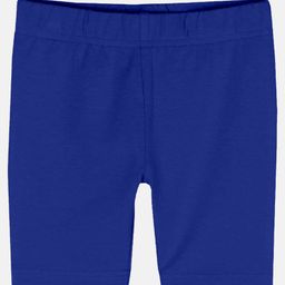 kiddopanti Pack Of 3 Solid Cycling Shorts - Royal Blue-picture-49