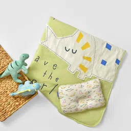 Mi Arcus Dinosaur Print Comforter Set Green-picture-22