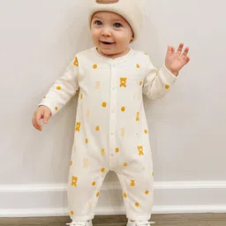 Kidbea Kids Printed Organic Cotton Rompers-picture-46