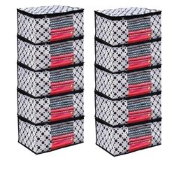 AMAK INC Black Fabric Multi-Utility Wardrobe Organisers-picture-35