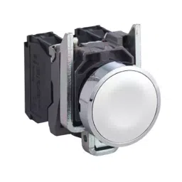 Sibass Electric Flush Spring Return Push Button Diameter 22.5 mm Metal Body Without Contact Element with CE Mark, White, SE-LAY-BA11 (Pack of 300)-picture-23
