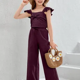 BLOOD PANTHER Girls Cotton Basic Jumpsuit-picture-25