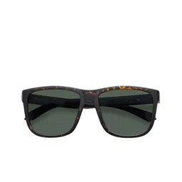 Polaroid Men Rectangle Polarised Sunglasses 206733HGC57UC-Green image 5