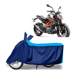 Auto Pearl Two Wheeler Cover for KTM 200 Duke BS6 - Cyan, Blue-picture-11