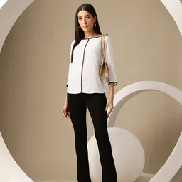 Chemistry Crepe Blouson Top image 2