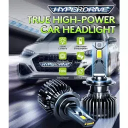 AllExtreme H1 LED Headlight Bulb Headlights Bulbs 12 V, for SUVs, Trucks, Sedans, White, Pack of 2 image 4