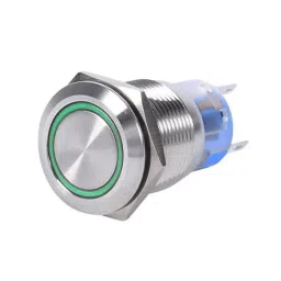 Sibass Electric Metal Push Button Flat Momentary Maintained 19 mm Diameter 24/220 V Green, SE-TYJ169-263 (Pack of 200)-picture-29