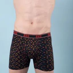 RKG Pack Of 5 Men Assorted Mid Rise Outer Elastic Trunk image 5