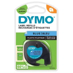 DYMO Label, Tape, Plastic, Blue, 12Mmx4M, S0721650-picture-37