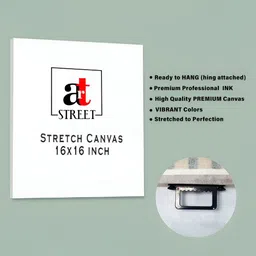 Art Street Green & Pink Floral & Botanical Printed Canvas Wall Art image 5