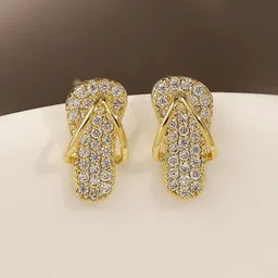 BEYTER Classic Sterling Silver Stones Studded Contemporary Studs-image-67