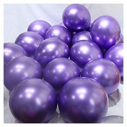 Bubble Trouble Party Balloons For Decoration Purple - Pack Of 50-picture-42