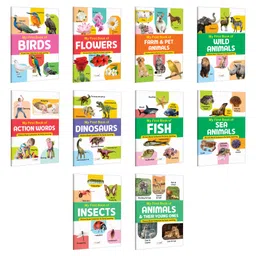 My First Book of Birds, Flowers, Farm & Pet Animals and more :- toddler learning picture books, Best learning combo for kids, my first picture book | Combo of 10 books-image-83