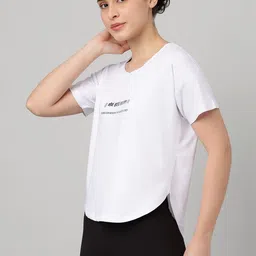 MKH Women Typography Printed Dri-FIT T-shirt-picture-19