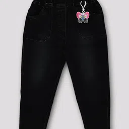 Kiwi Denim Woven Full Sleeves Fox Printed Shirt & Jeans Set - Blue & Black image 5