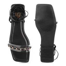 Stylestry Women Backstrap High -Top Gladiators Flats image 2