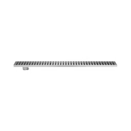 Hekken Shower Channel 12x4x3/4 inch Brush Black Finish Stainless Steel, hék-PN-305 image 1