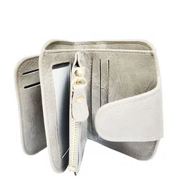 Alexvyan Women Textured Two Fold Wallet Hand Purse image 5