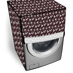 The Furnishing Tree Brown Printed Washing Machine Cover-picture-13