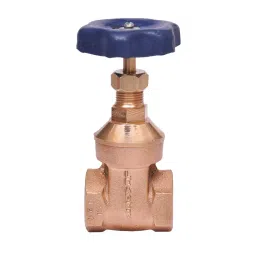 Leader 2-1/2 Inch, 65 mm Bronze Wheel Operated Gate Valve GM 189-picture-42